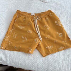 Closed Mens Mango yellow with printshorts small